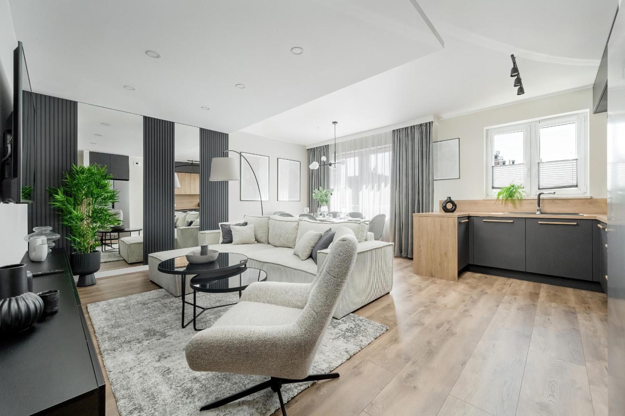 Piekny Apartament Wichrowa - 2 Sypialnie Free Garage Wroclaw By Noclegi Renters Ngoại thất bức ảnh